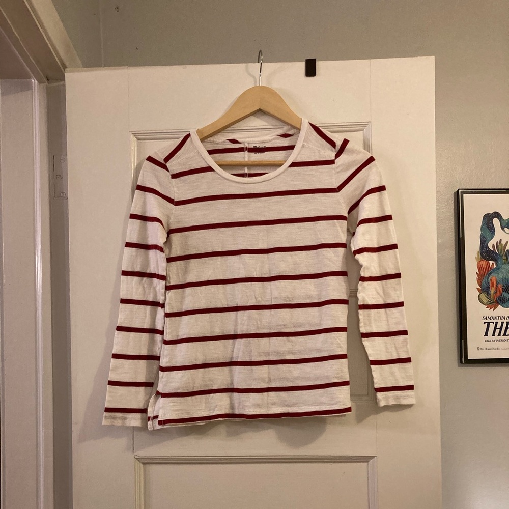 Madewell long sleeved striped T-shirt